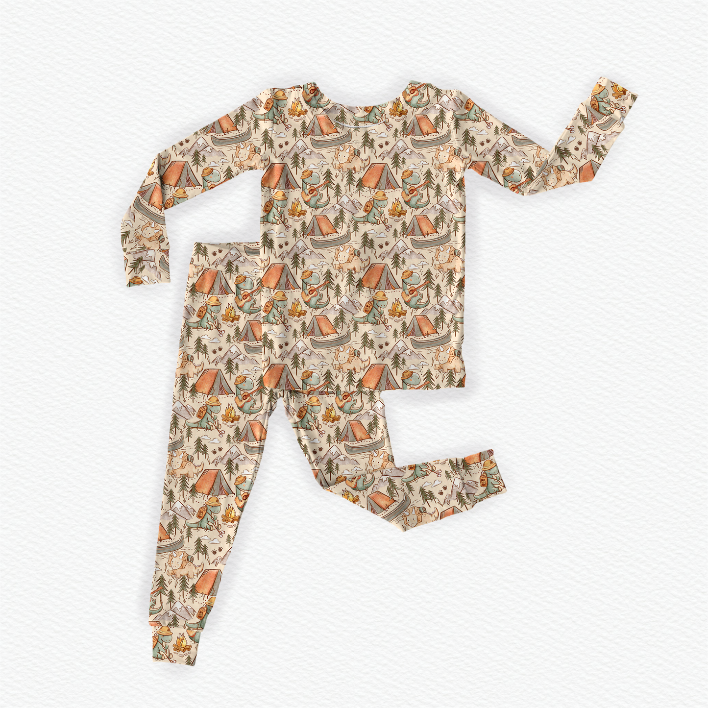 Dino Camp PJ Set