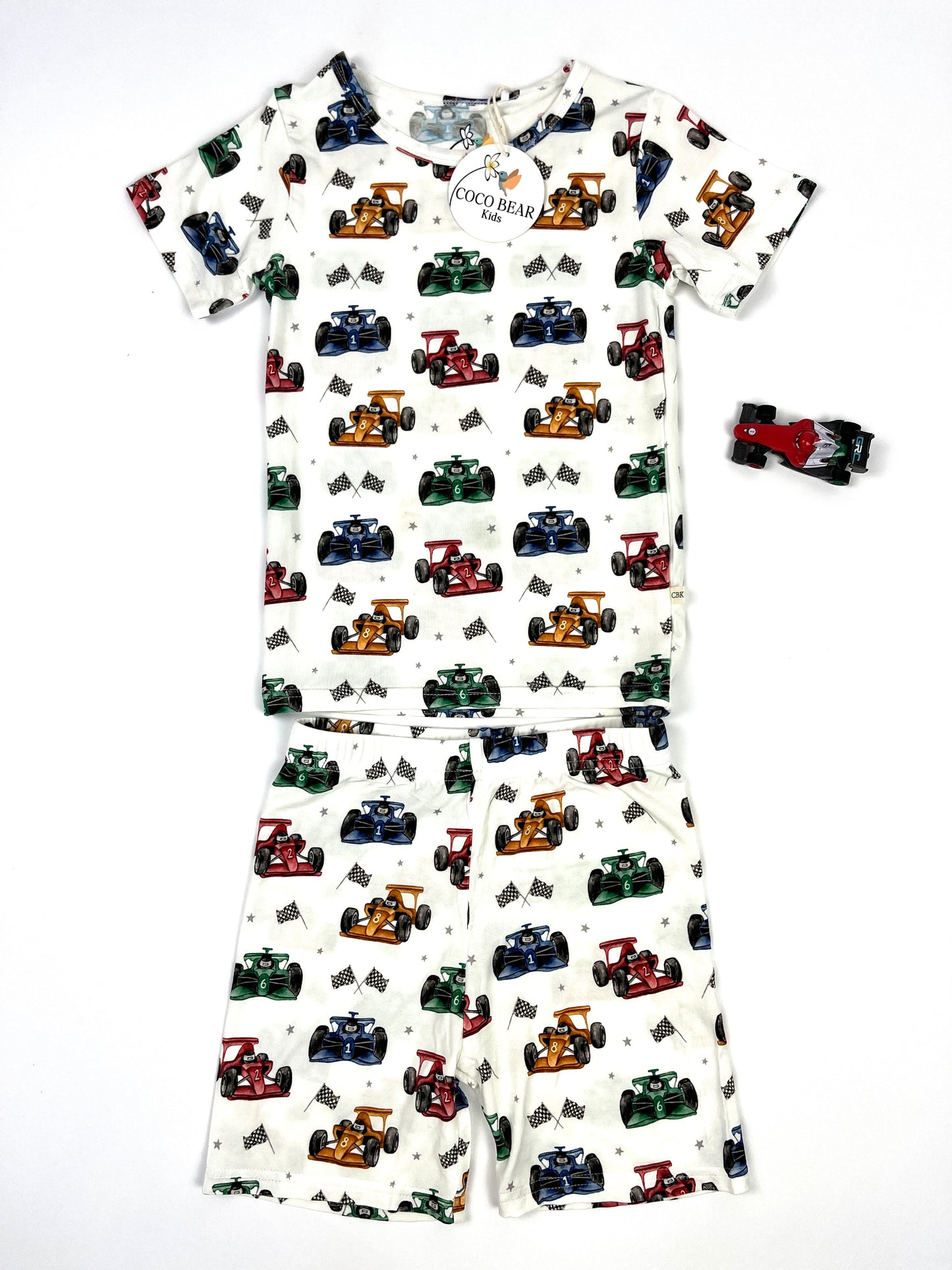 Race Day Short Sleeve Romper