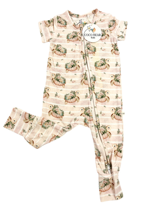 Sea Glimmer Short Sleeve Romper