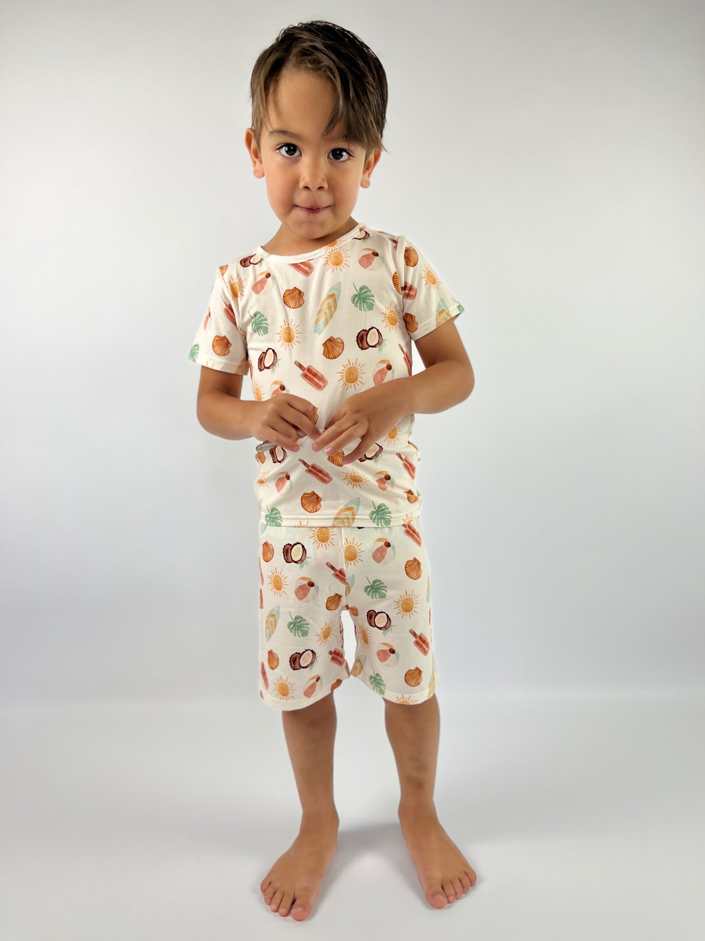 Surf & Coconut Short PJ Set