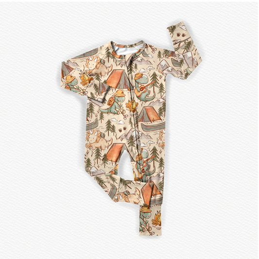 Dino Camp Romper