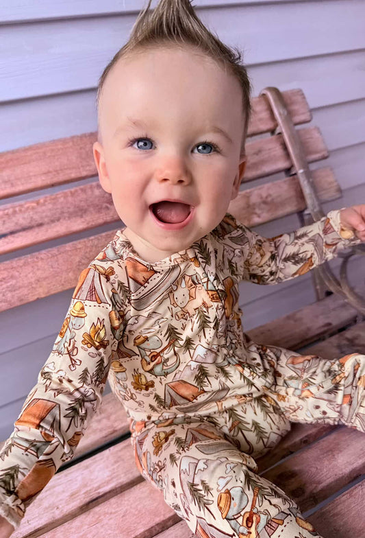 Dino Camp Romper