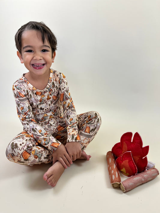 Dino Camp PJ Set