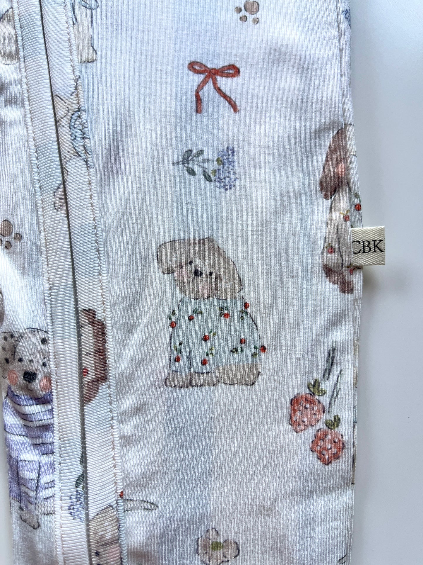 Puppy Love Short Sleeve Romper