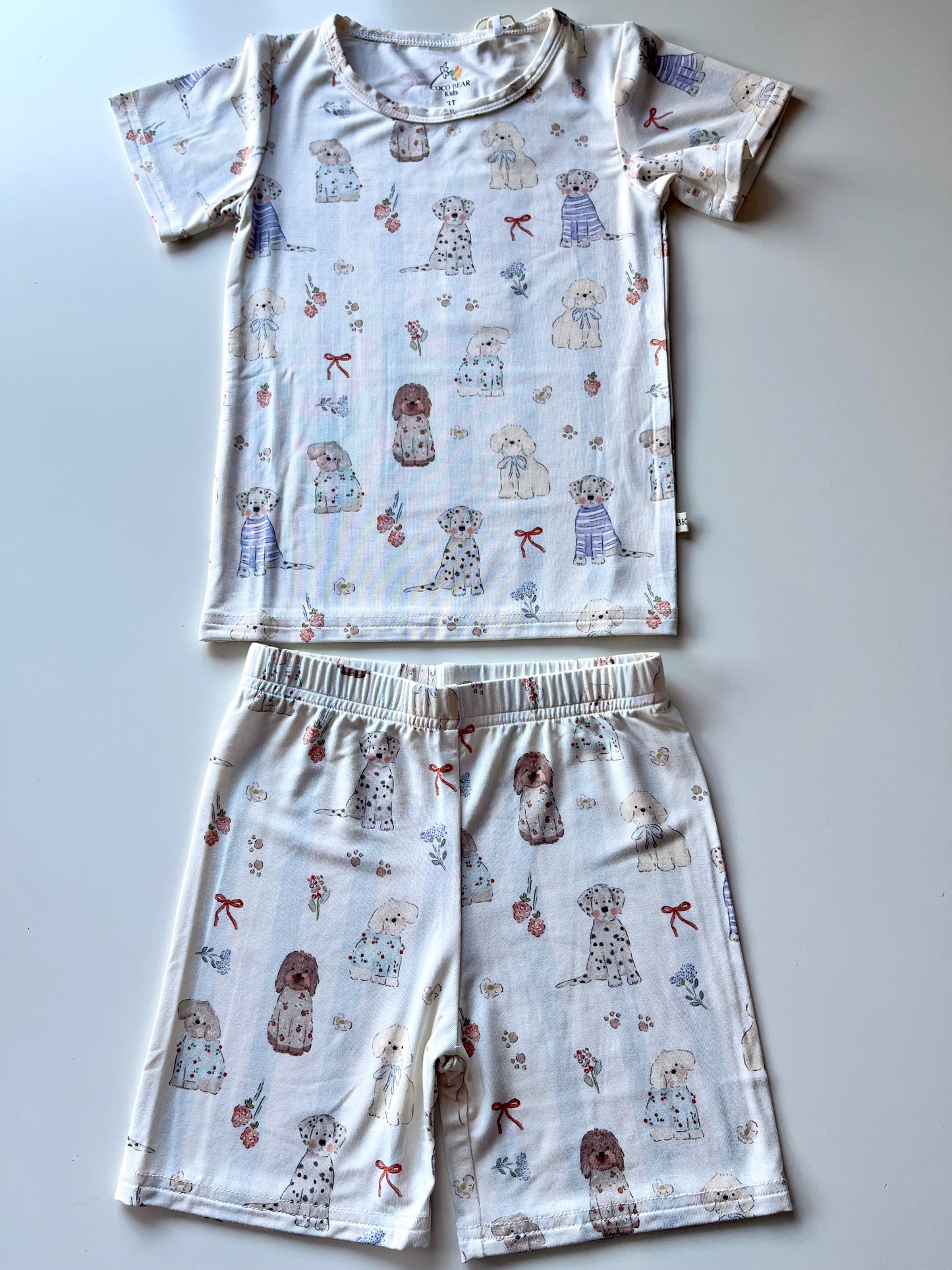 Puppy Love Short PJ Set