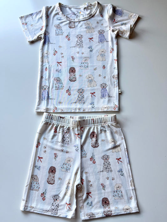 Puppy Love Short PJ Set
