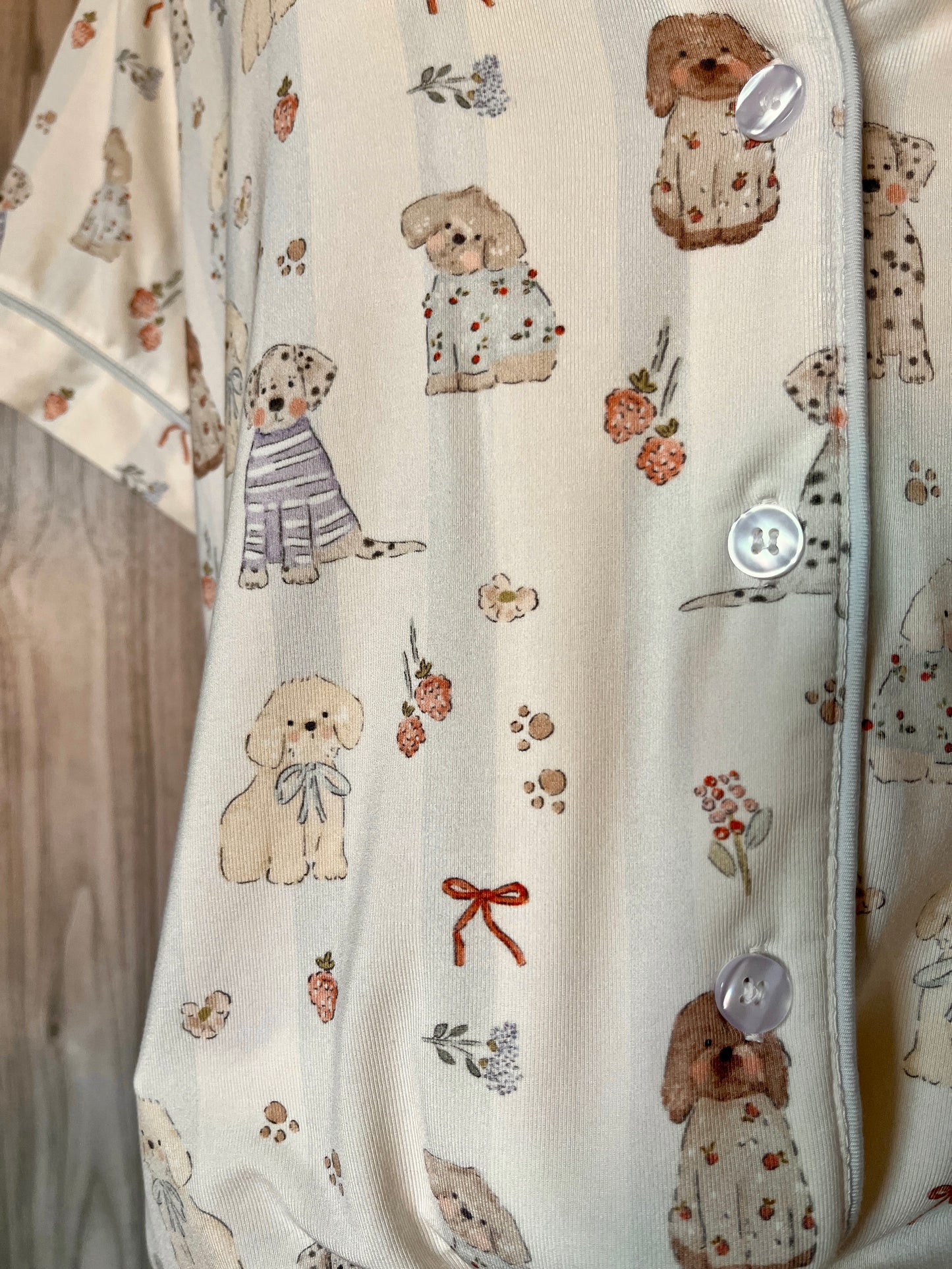 Puppy Love Women's Short PJ Set