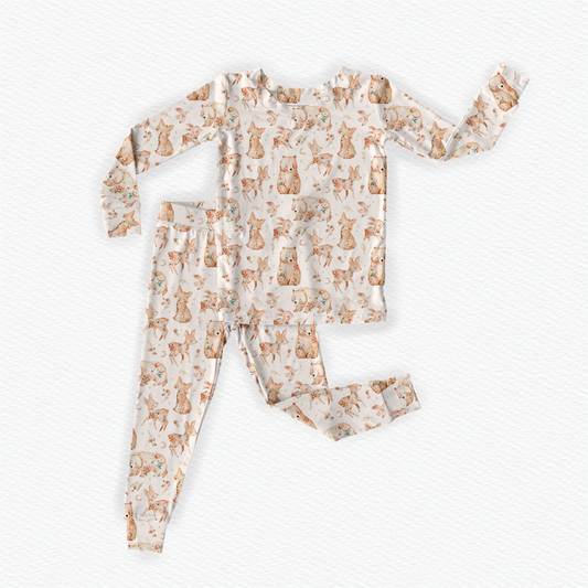 Rust Leaf PJ Set
