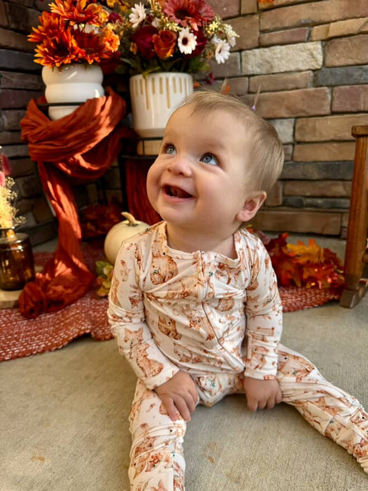 Rust Leaf Romper