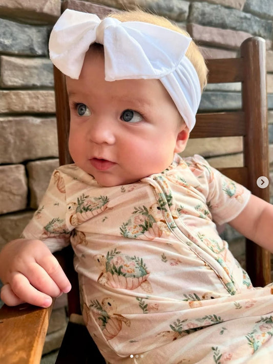 Sea Glimmer Short Sleeve Romper